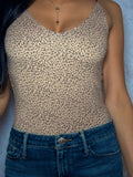 Leopard Print Bodysuit