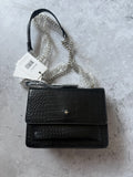 Peta + Jain Black Chain Shoulder Bag