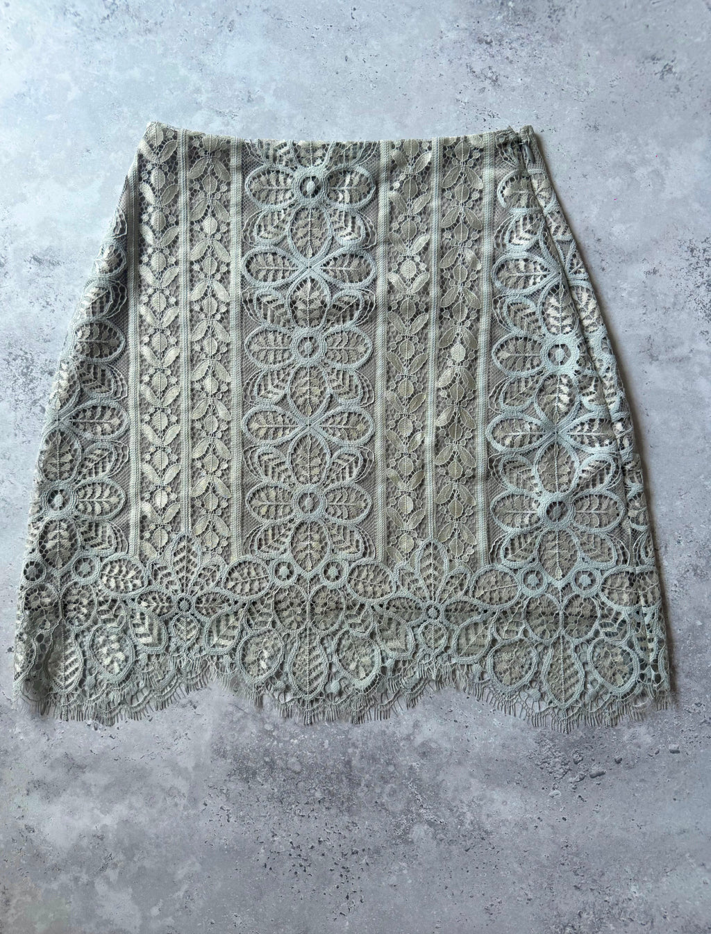 For Love & Lemons Lace Mini Skirt