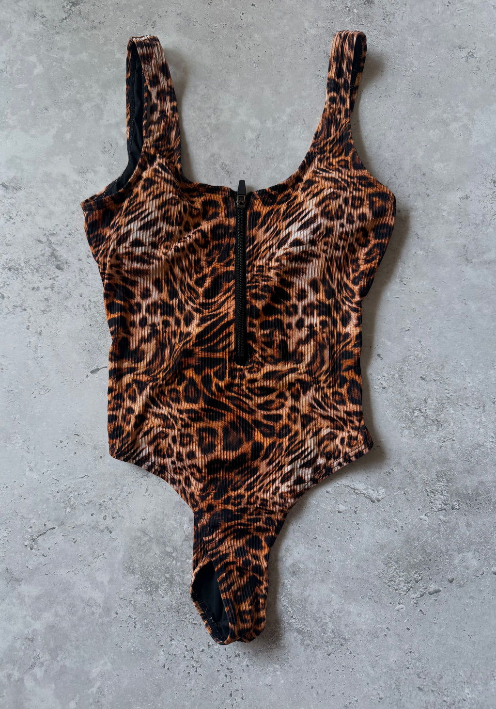 Leopard Print Bodysuit