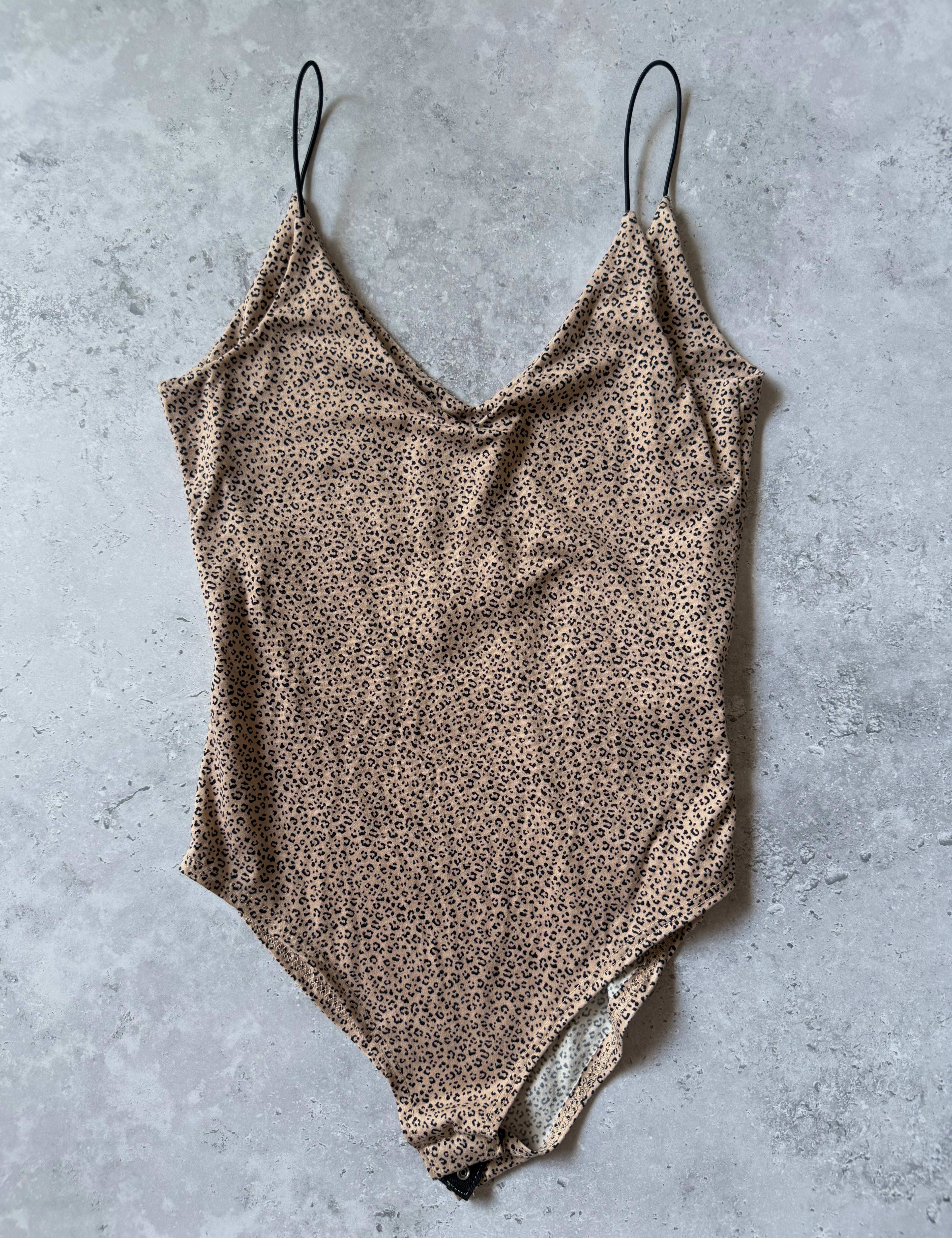 Leopard Print Bodysuit